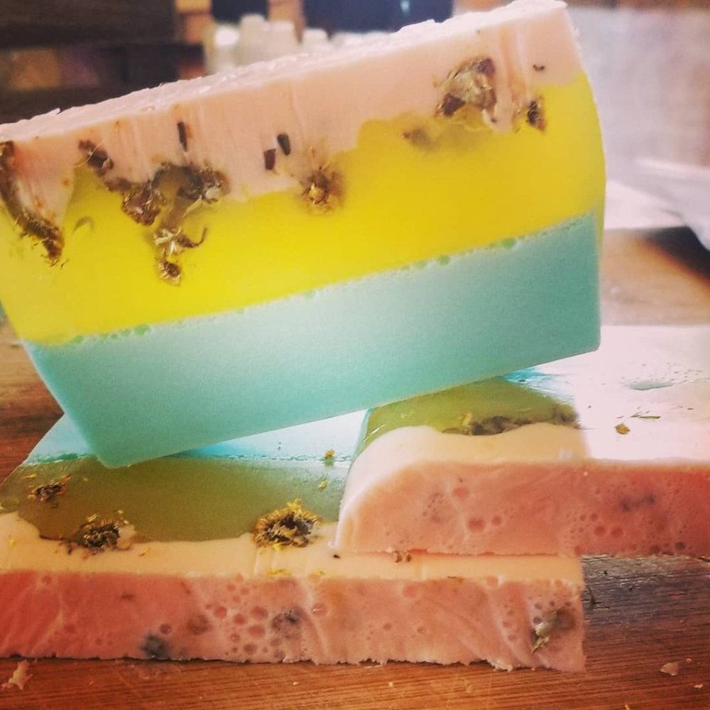 100% Organic natural &  handmade soap - Lemongrass